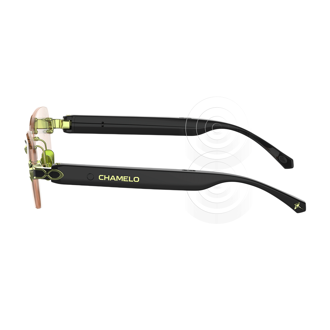 Aura Audio Glossy Black Frame Energy Lenses