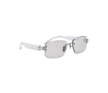 Aura White Frame Energy Lenses