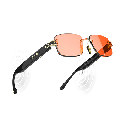 Aura Audio Glossy Black Frame Energy Lenses