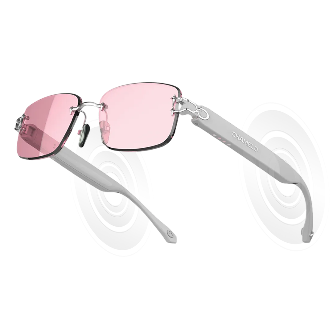 Aura Audio White Frame Calm Lenses