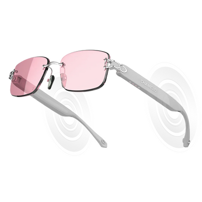 Aura Audio White Frame Calm Lenses
