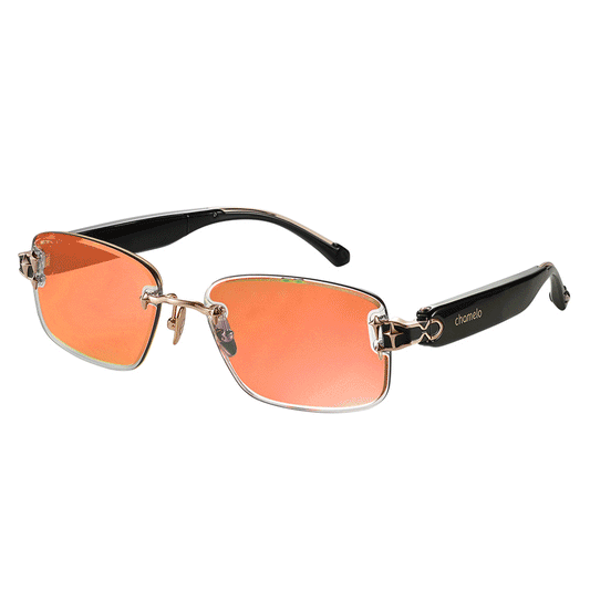 Aura Glossy Black Frame Energy Lenses