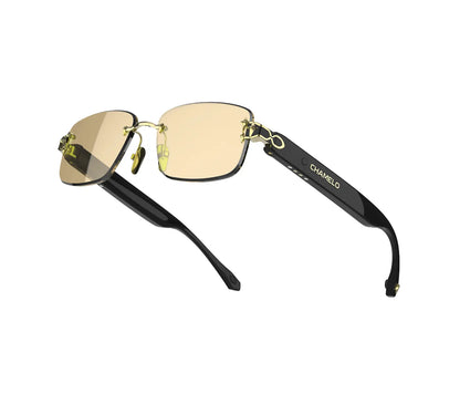 Aura Glossy Black Frame Energy Lenses