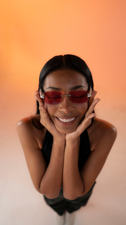 Aura Audio White Frame Calm Lenses