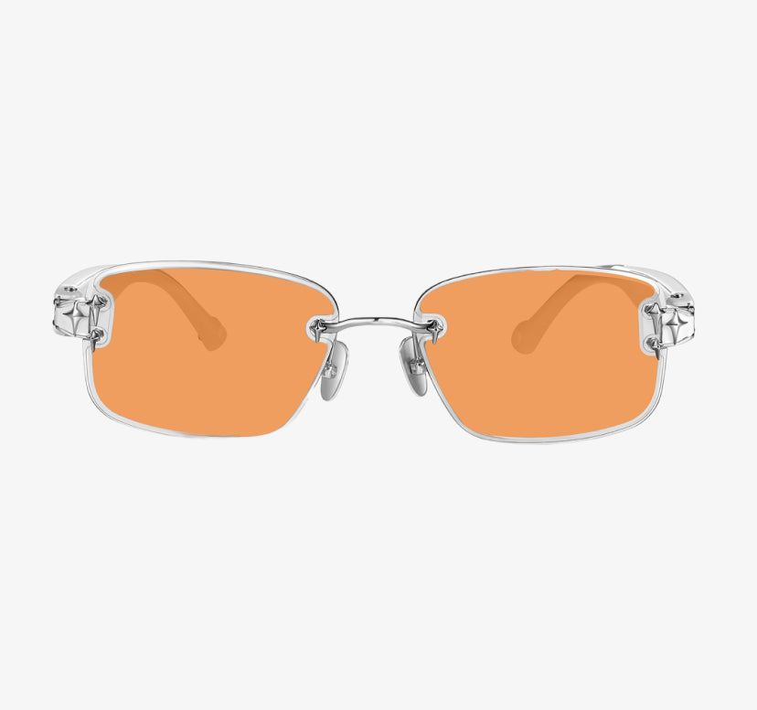 Aura White Frame Energy Lenses